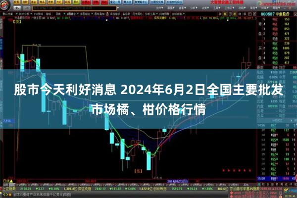 股市今天利好消息 2024年6月2日全国主要批发市场橘、柑价格行情