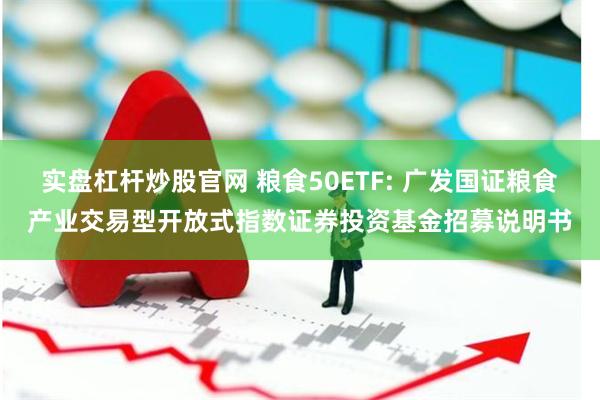 实盘杠杆炒股官网 粮食50ETF: 广发国证粮食产业交易型开放式指数证券投资基金招募说明书