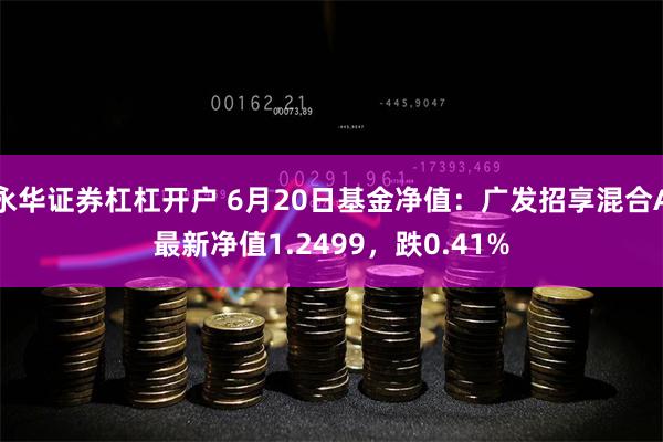 永华证券杠杠开户 6月20日基金净值：广发招享混合A最新净值1.2499，跌0.41%